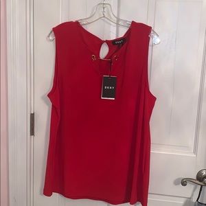 DKNY red top